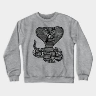 Zentangle Cobra Crewneck Sweatshirt